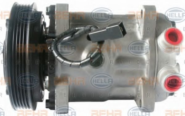 Компрессор кондиционера BEHR/HELLA 8FK 351 126-751 Компрессор кондиционера BEHR/HELLA 8FK 351 126-751