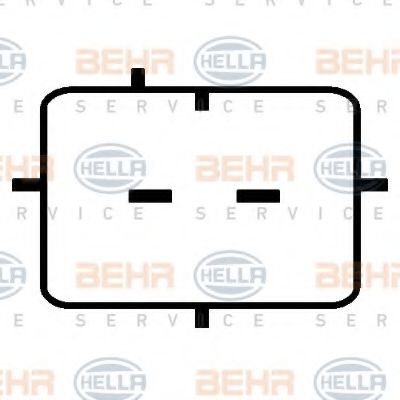 Компрессор кондиционера BEHR/HELLA 8FK 351 127-871 Компрессор кондиционера BEHR/HELLA 8FK 351 127-871