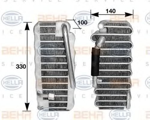 Испаритель кондиционера GM 90306404
