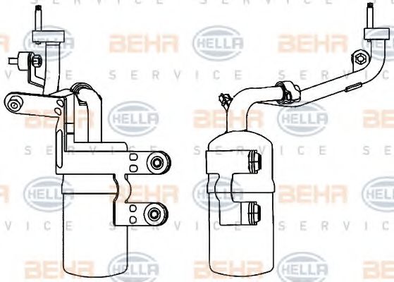 Осушитель кондиционера FORD 1 512 673