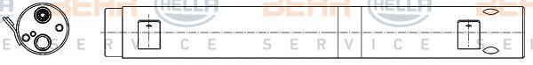Осушитель кондиционера BEHR/HELLA 8FT 351 335-271