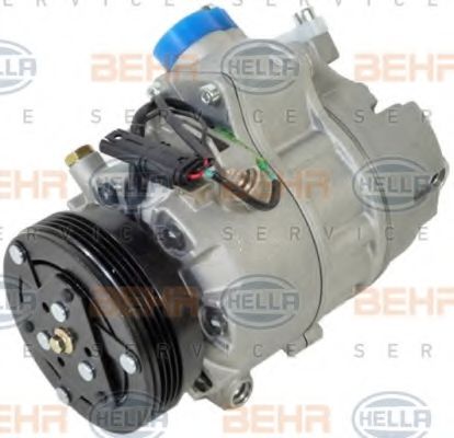 Компрессор кондиционера BEHR/HELLA 8FK 351 340-931 Компрессор кондиционера BEHR/HELLA 8FK 351 340-931