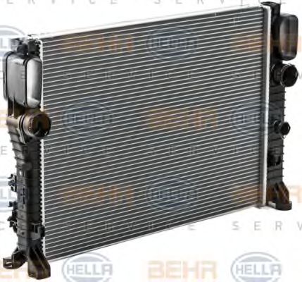 Радиатор охлаждения двигателя BEHR/HELLA 8MK 376 700-591 Радиатор охлаждения двигателя BEHR/HELLA 8MK 376 700-591