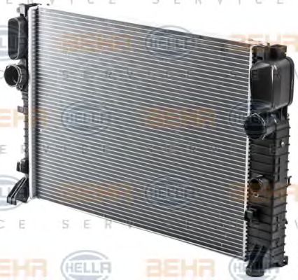 Радиатор охлаждения двигателя BEHR/HELLA 8MK 376 700-591 Радиатор охлаждения двигателя BEHR/HELLA 8MK 376 700-591