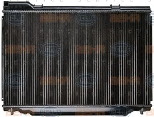 Радиатор охлаждения двигателя Toyota/Lexus 1640076081 Радиатор охлаждения двигателя Toyota/Lexus 1640076081