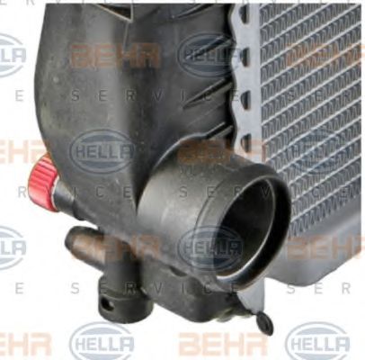 Радиатор охлаждения двигателя BEHR/HELLA 8MK 376 711-171 Радиатор охлаждения двигателя BEHR/HELLA 8MK 376 711-171