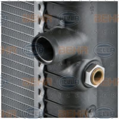 Радиатор охлаждения двигателя BEHR/HELLA 8MK 376 711-251 Радиатор охлаждения двигателя BEHR/HELLA 8MK 376 711-251