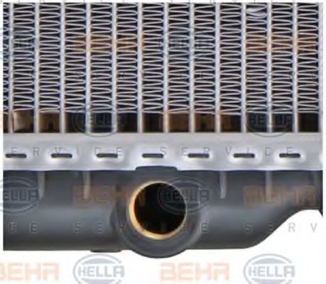 Радиатор охлаждения двигателя VAG 893121251G Радиатор охлаждения двигателя VAG 893121251G