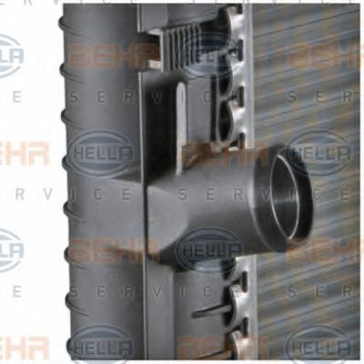 Радиатор охлаждения двигателя BEHR/HELLA 8MK 376 711-524 Радиатор охлаждения двигателя BEHR/HELLA 8MK 376 711-524
