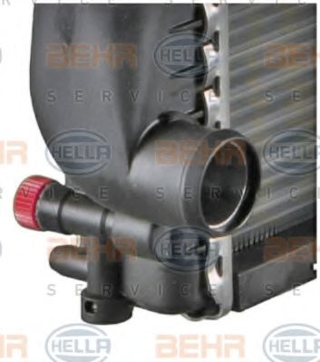 Радиатор охлаждения двигателя BEHR/HELLA 8MK 376 711-524 Радиатор охлаждения двигателя BEHR/HELLA 8MK 376 711-524