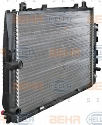 Радиатор охлаждения двигателя BEHR/HELLA 8MK 376 712-201 Радиатор охлаждения двигателя BEHR/HELLA 8MK 376 712-201