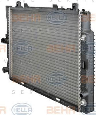 Радиатор охлаждения двигателя BEHR/HELLA 8MK 376 712-201 Радиатор охлаждения двигателя BEHR/HELLA 8MK 376 712-201