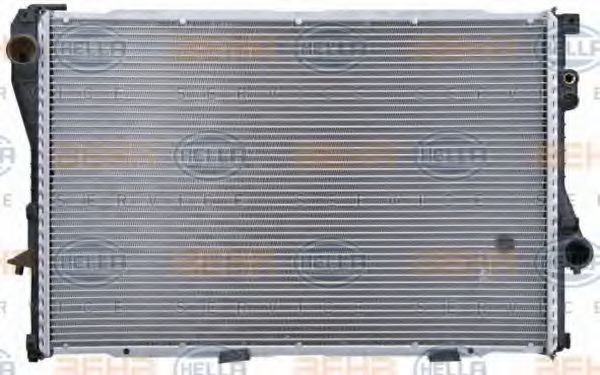 Радиатор охлаждения двигателя BEHR/HELLA 8MK 376 712-231 Радиатор охлаждения двигателя BEHR/HELLA 8MK 376 712-231