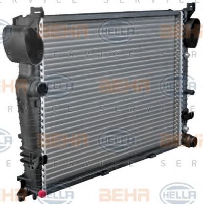 Радиатор охлаждения двигателя BEHR/HELLA 8MK 376 712-594 Радиатор охлаждения двигателя BEHR/HELLA 8MK 376 712-594