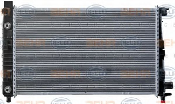 Радиатор охлаждения двигателя BEHR/HELLA 8MK 376 713-051 Радиатор охлаждения двигателя BEHR/HELLA 8MK 376 713-051