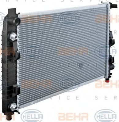 Радиатор охлаждения двигателя BEHR/HELLA 8MK 376 713-051 Радиатор охлаждения двигателя BEHR/HELLA 8MK 376 713-051