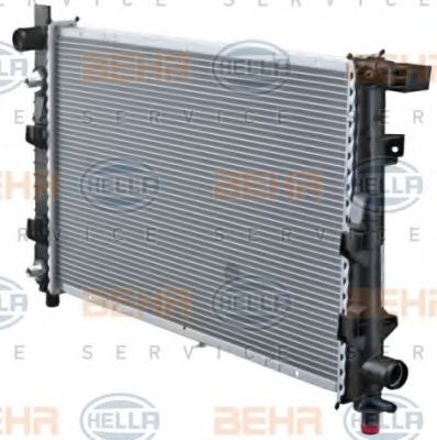 Радиатор охлаждения двигателя BEHR/HELLA 8MK 376 713-051 Радиатор охлаждения двигателя BEHR/HELLA 8MK 376 713-051