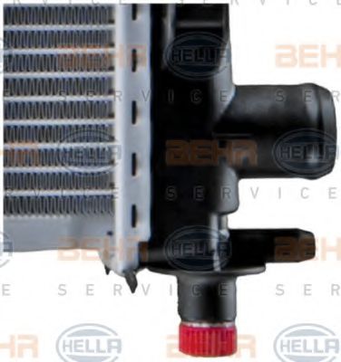 Радиатор охлаждения двигателя BEHR/HELLA 8MK 376 713-051 Радиатор охлаждения двигателя BEHR/HELLA 8MK 376 713-051