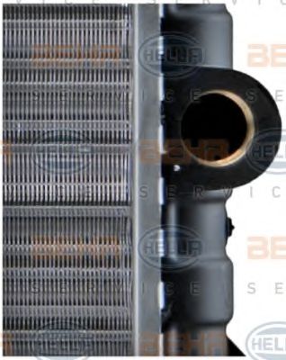 Радиатор охлаждения двигателя BEHR/HELLA 8MK 376 713-551 Радиатор охлаждения двигателя BEHR/HELLA 8MK 376 713-551