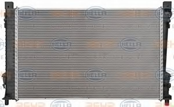 Радиатор охлаждения двигателя BEHR/HELLA 8MK 376 714-334 Радиатор охлаждения двигателя BEHR/HELLA 8MK 376 714-334