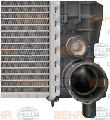 Радиатор охлаждения двигателя BEHR/HELLA 8MK 376 714-334 Радиатор охлаждения двигателя BEHR/HELLA 8MK 376 714-334