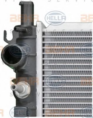 Радиатор охлаждения двигателя BEHR/HELLA 8MK 376 718-571 Радиатор охлаждения двигателя BEHR/HELLA 8MK 376 718-571