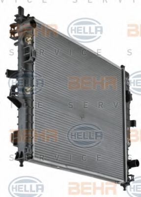 Радиатор охлаждения двигателя BEHR/HELLA 8MK 376 718-591 Радиатор охлаждения двигателя BEHR/HELLA 8MK 376 718-591