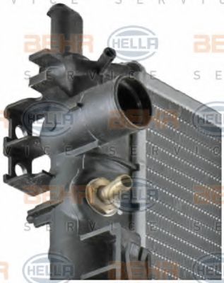 Радиатор охлаждения двигателя BEHR/HELLA 8MK 376 718-591 Радиатор охлаждения двигателя BEHR/HELLA 8MK 376 718-591