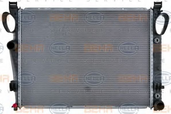 Радиатор охлаждения двигателя BEHR/HELLA 8MK 376 718-741 Радиатор охлаждения двигателя BEHR/HELLA 8MK 376 718-741