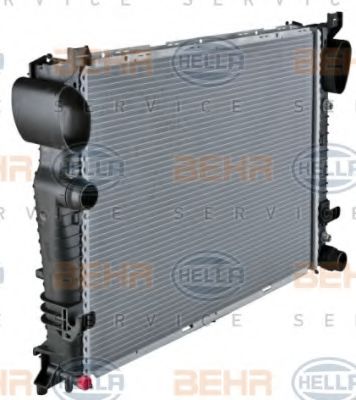 Радиатор охлаждения двигателя BEHR/HELLA 8MK 376 718-741 Радиатор охлаждения двигателя BEHR/HELLA 8MK 376 718-741