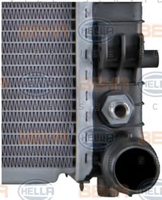 Радиатор охлаждения двигателя BEHR/HELLA 8MK 376 718-741 Радиатор охлаждения двигателя BEHR/HELLA 8MK 376 718-741
