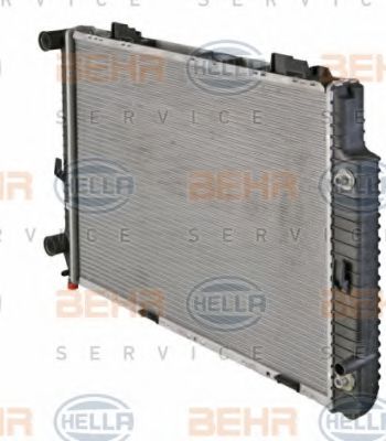 Радиатор охлаждения двигателя BEHR/HELLA 8MK 376 720-381 Радиатор охлаждения двигателя BEHR/HELLA 8MK 376 720-381