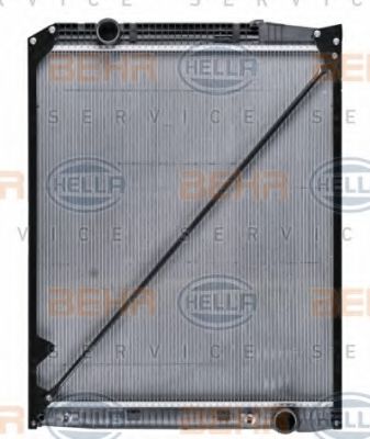 Радиатор охлаждения двигателя BEHR/HELLA 8MK 376 721-231 Радиатор охлаждения двигателя BEHR/HELLA 8MK 376 721-231