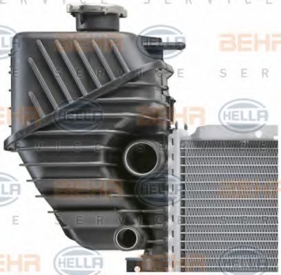 Радиатор охлаждения двигателя BEHR/HELLA 8MK 376 721-631 Радиатор охлаждения двигателя BEHR/HELLA 8MK 376 721-631