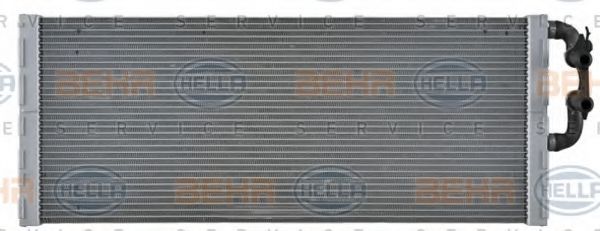 Низкотемпературный охладитель, интеркулер BEHR/HELLA 8MK 376 754-111 Низкотемпературный охладитель, интеркулер BEHR/HELLA 8MK 376 754-111