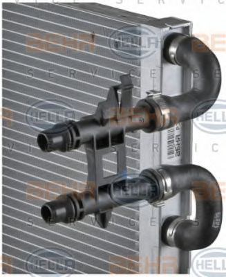 Низкотемпературный охладитель, интеркулер BEHR/HELLA 8MK 376 754-111 Низкотемпературный охладитель, интеркулер BEHR/HELLA 8MK 376 754-111