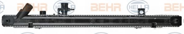 Радиатор охлаждения двигателя BEHR/HELLA 8MK 376 769-671 Радиатор охлаждения двигателя BEHR/HELLA 8MK 376 769-671