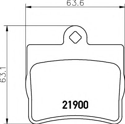 Тормозные колодки BEHR/HELLA 8DB 355 008-311