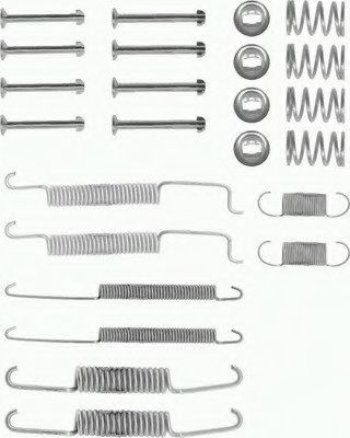 Ремкомплект барабанных колодок BEHR/HELLA 8DZ 355 200-011
