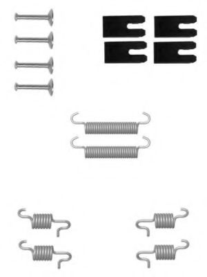 Ремкомплект барабанных колодок BEHR/HELLA 8DZ 355 201-891