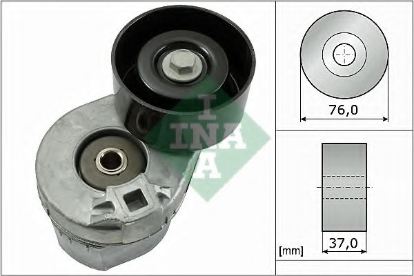 Ролик натяжной ремня генератора INA 534 0031 10