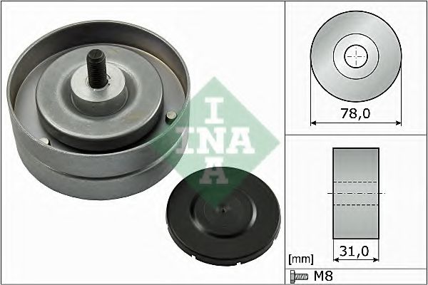 Обводной ролик INA 532 0463 10