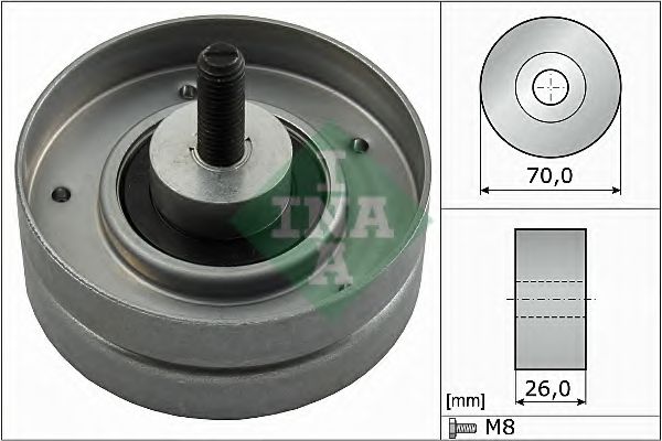 Обводной ролик INA 532 0524 10
