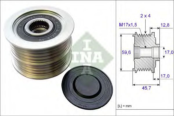 Муфта генератора INA 535 0150 10