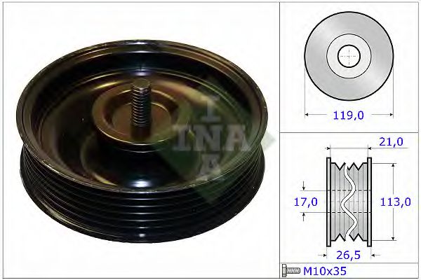 Обводной ролик INA 532 0695 10