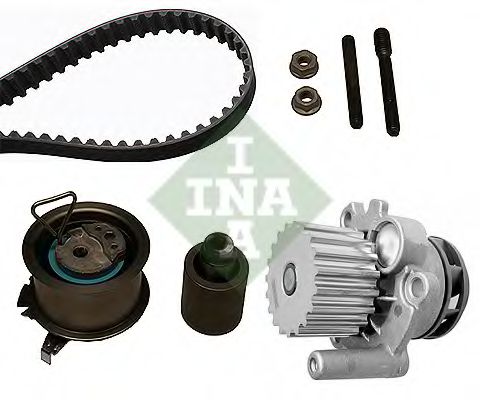 Комплект ГРМ с помпой INA 530 0201 30
