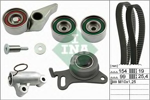 Комплект ГРМ INA 530 0594 10