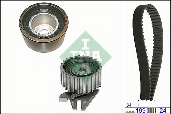 Комплект ГРМ INA 530 0625 10