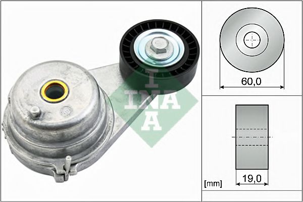 Ролик натяжной ремня генератора INA 534 0541 10