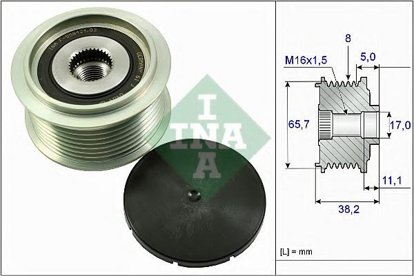 Муфта генератора INA 535 0274 10